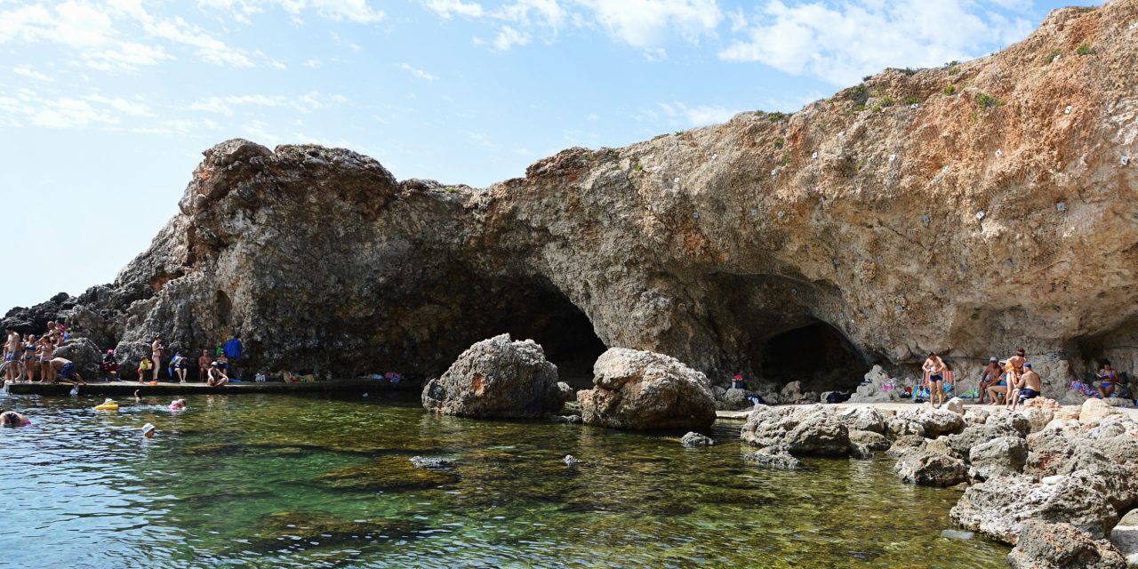 Ghar Lapsi, the “Ascension Cave” along the South West Coast