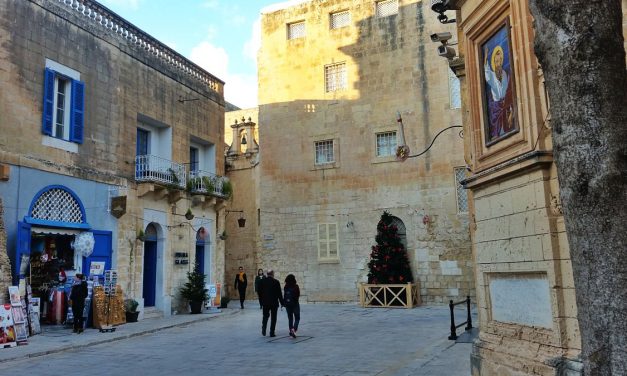 Mdina under the Christmas Atmosphere