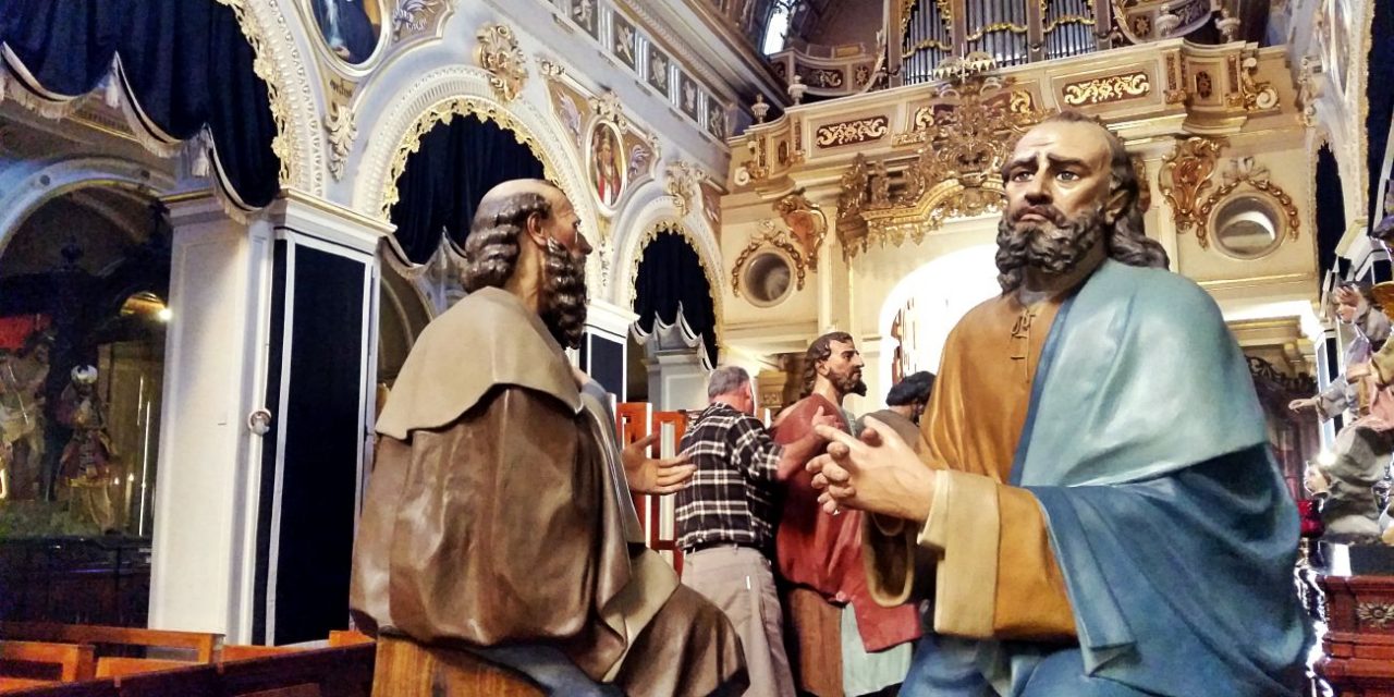 Behind the Scenes of Qormi’s Holy Procession