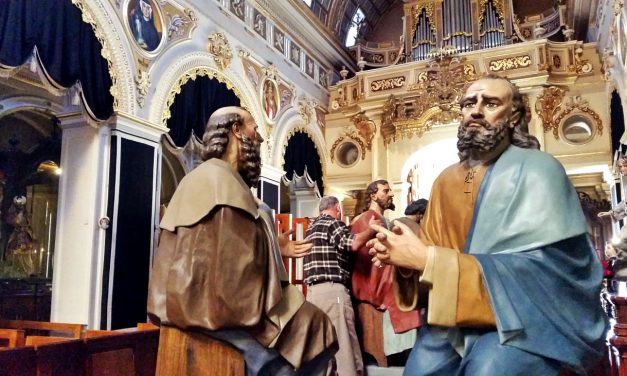 Behind the Scenes of Qormi’s Holy Procession