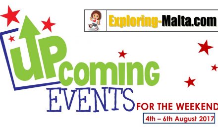 Upcomings Events for this Weekend in Malta, 4-6th August