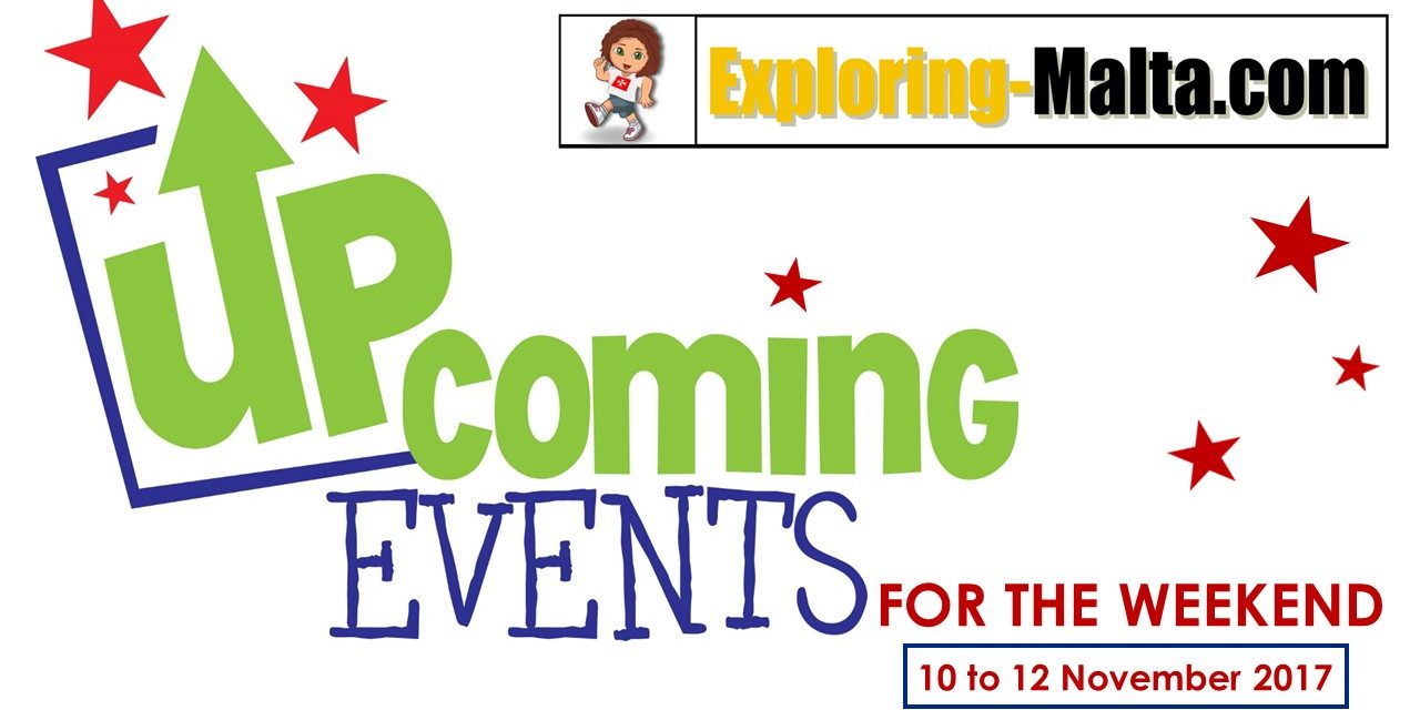 What to do in Malta? Weekend Events from 10 to 12 November?