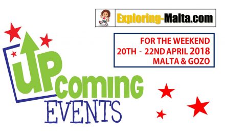 Upcoming Events for this weekend in Malta, 20th to 22nd April
